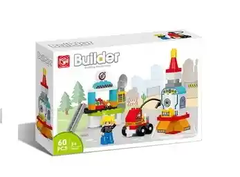 Bloques De Construcción Cohete Espacial 60 Piezas Para Niños