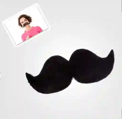 Mostacho O Bigote Adhesivo Grande