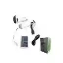 Bombillo Recargable Panel Solar 2 Bombillos Banco De Carga Cl-508