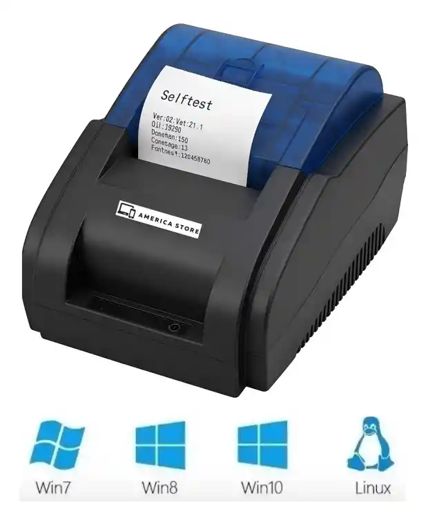 Combo Impresora Térmica De 58mm + Lector De Codigo De Barras
