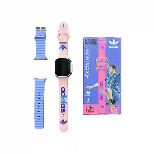 Reloj Inteligente Smartwatch Ultra 2 Kr-999 Rosado