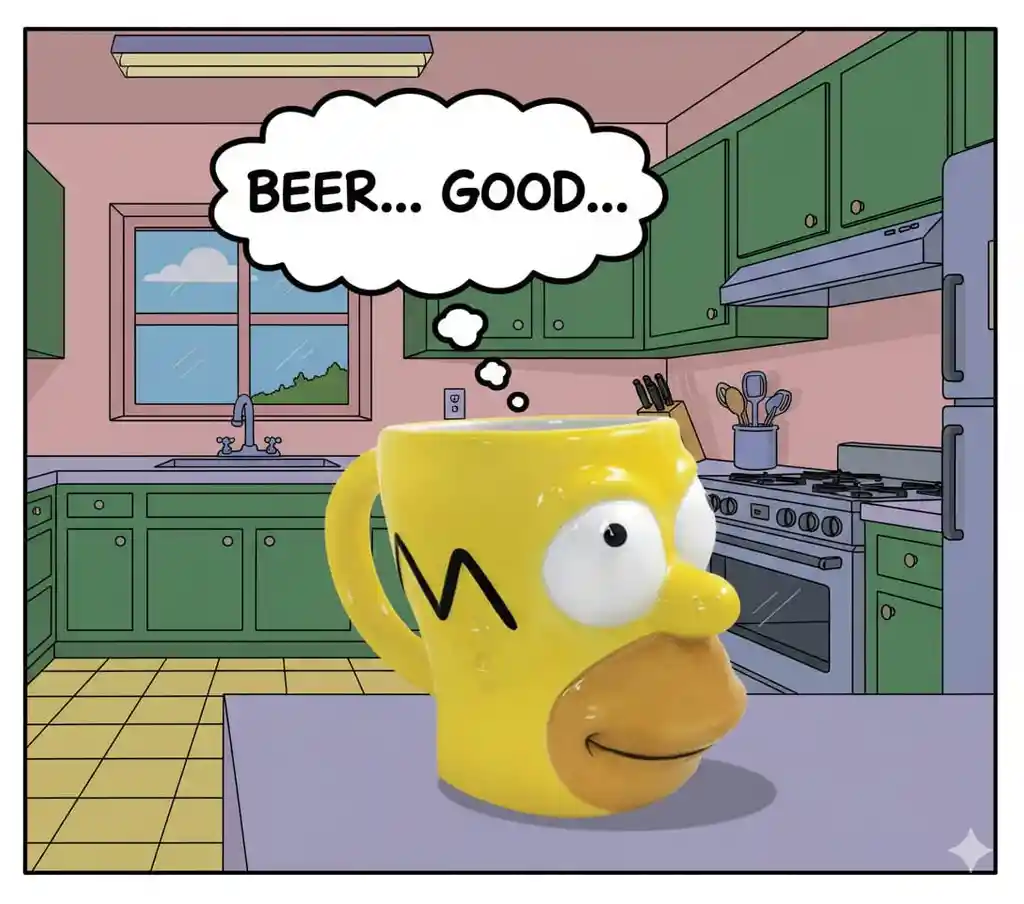 Jarra Pocillo Mug Homero
