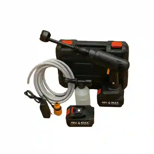 Hidrolavadora Inalambrica Portátil Recargable 48v 110v Boquillas Intercambiables