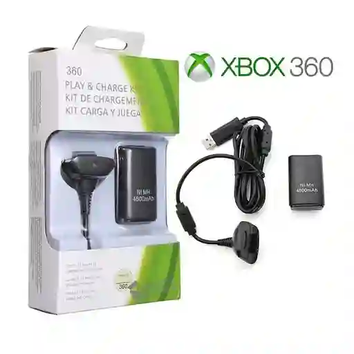 Kit Carga Y Juega Xbox 360