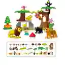 Bloques De Construcción Zoológico 41 Piezas Para Niños