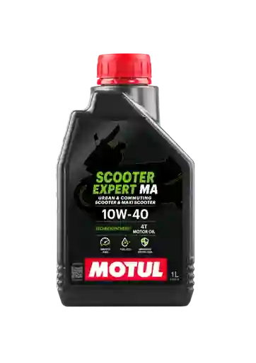 Motul Scooter Expert 4t 10w-40 Ma 1l Aceite Moto