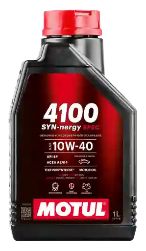 Motul 4100 Syn-nergy Spec 10w-40 Aceite Carro