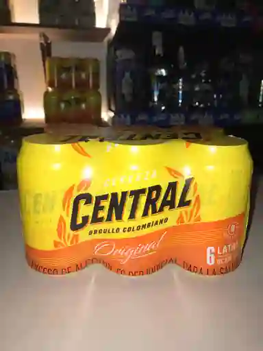 Six Pack Cerveza Central Lata 330 Ml