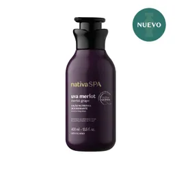 Loción Hidratante Corporal Uva Merlot 400ml Nativa Spa
