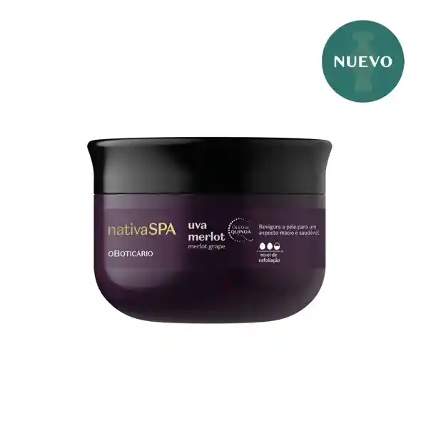 Exfoliante Corporal Uva Merlot Nativa Spa 200g