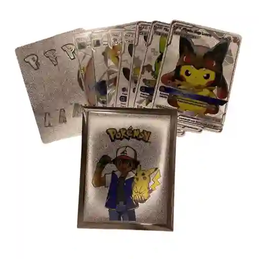 Sobre Cartas Oro Rosa Pokémon X 10 Unidades Aleatorias