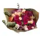 Ramo Premium De Rosas Multicolor