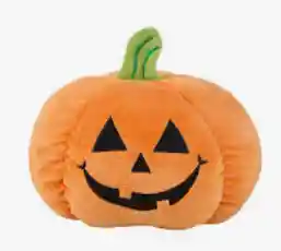 Thrills & Chills Squeaker Vinyl Cat Dog Toy Pumpkin Bin