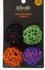 Thrills & Chills Squeaker Willow Ball Chews