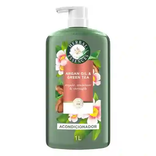 Herbal Essences Acondicionador De Aceite De Argán Y Té Verde 1 L