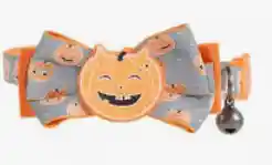 Thrills & Chills Squeaker Cat Pumpkin Cat Collar