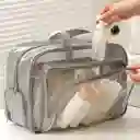 Neceser Organizador Transparente De Viaje Gran Capacidad