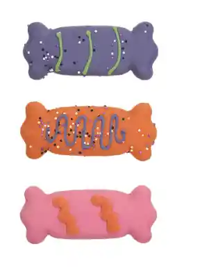 Thrills And Chills Candy Shaped Cookie Dog Treats 3 Count 5.3 Oz