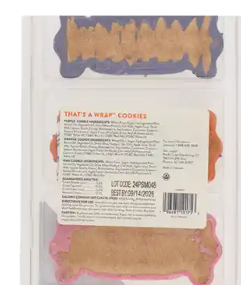 Thrills And Chills Candy Shaped Cookie Dog Treats 3 Count 5.3 Oz