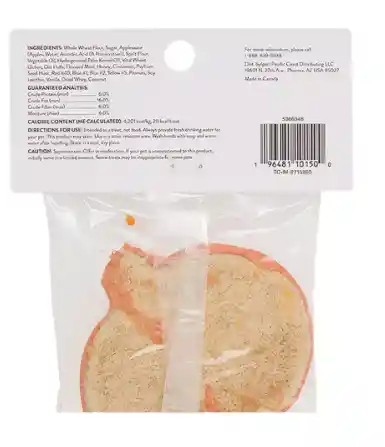 Thrills And Chills Pumpkin Decorated Cookie Dog Treats 1 Count 1.9 Oz