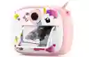 Cámara De Impresión Instantánea Para Niños Con Cubierta De Silicona