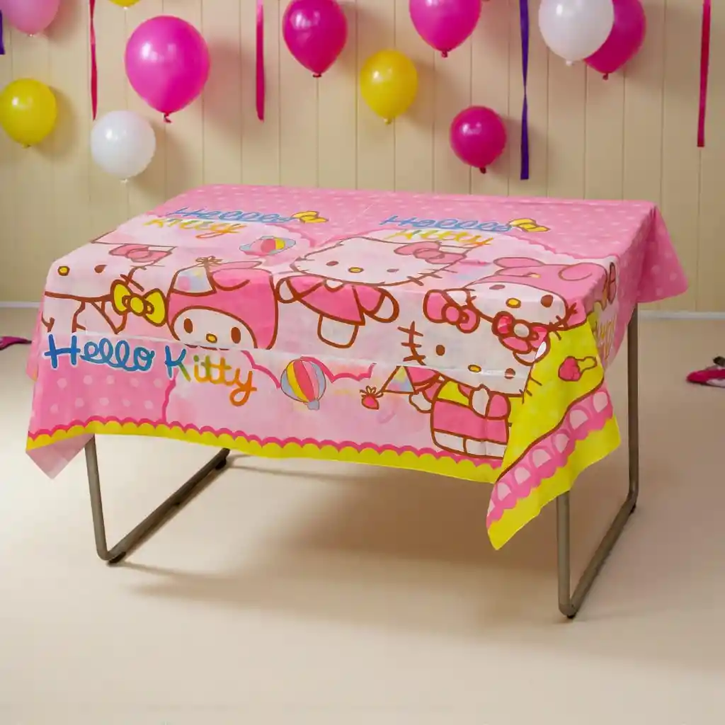 Mantel Fiesta Infantil Hello Kitty 137×183 Cm