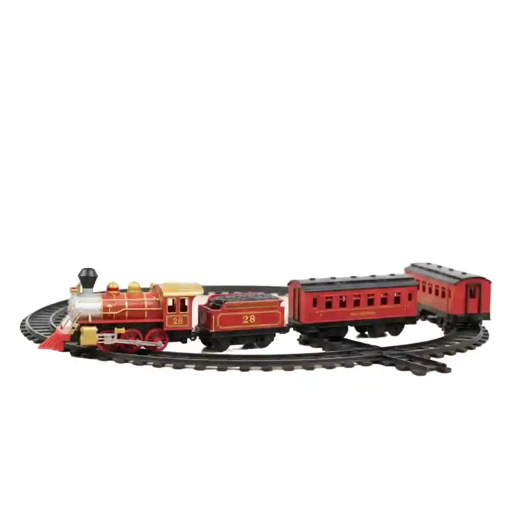 Pista Tren Humo Grande Gy810-3