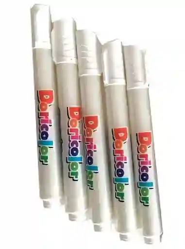 Marcador Doricolor Blanco Por Unidad