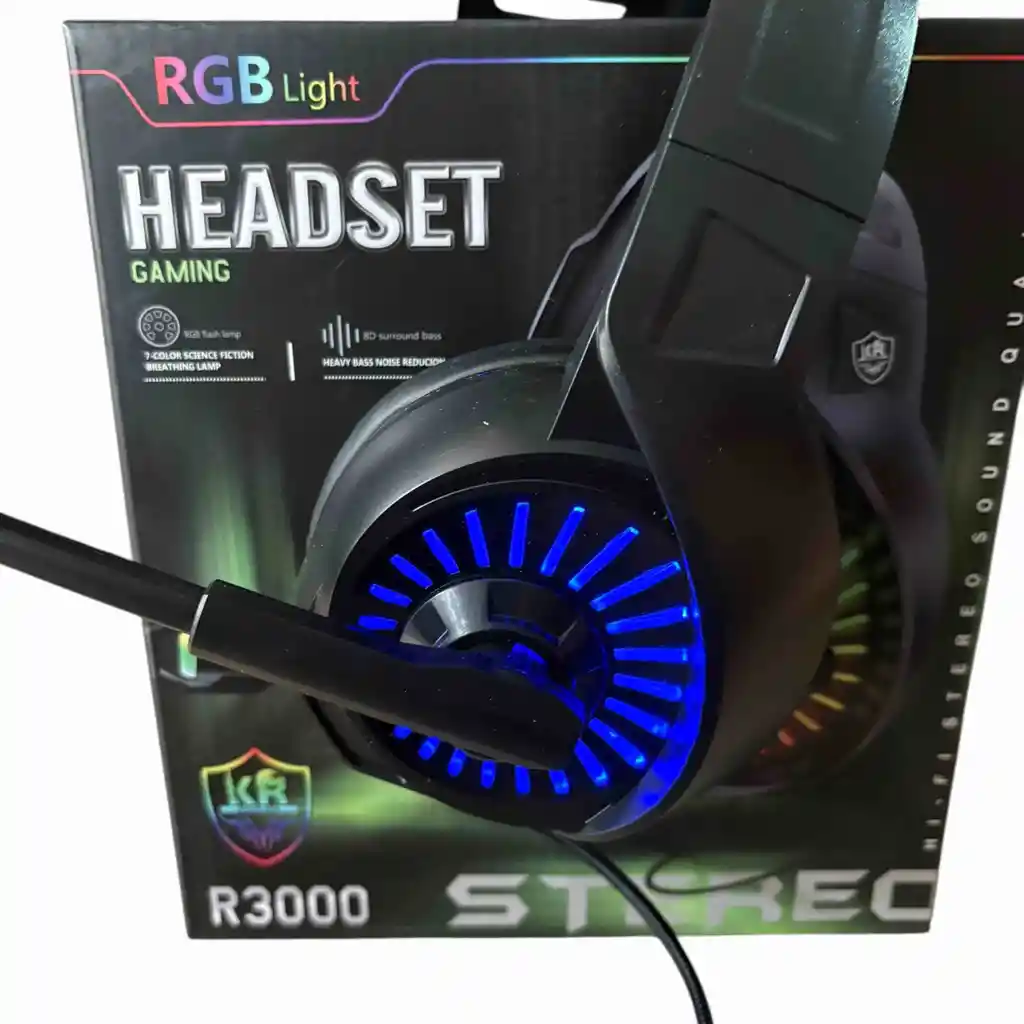 Diadema Gamer R3000 Rgb