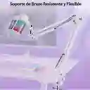 Micrófono Maono Dgm20s Cardioide Condensador Usb Profesional Con Cancelación De Ruido Y Con Soporte De Brazo Rgb Color Blanco