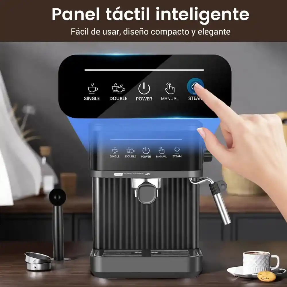 Cafetera Espresso Máquina Café Capuchino 1.8l 20 Bares 850w