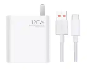 Cargador Super Carga Rapida Xiaomi 120 W Tipo C-usb