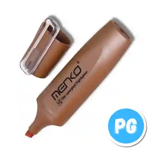 Resaltador Menko Metalizado Bronce