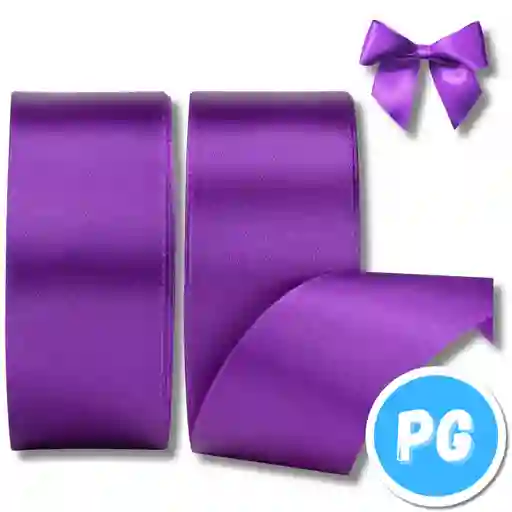 Cinta Tela 4cm X30 Metros Morada