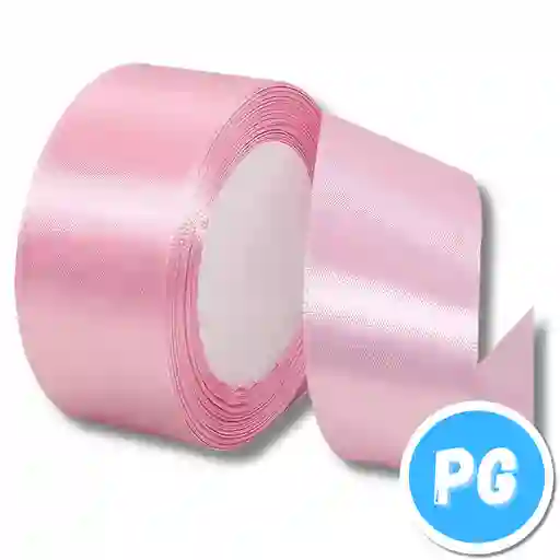 Cinta Tela 4cm X30 Metros Rosada