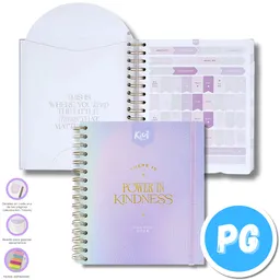 Agenda Diaria Kiut 2026 Premium Argollada - Se Envia Un Motivo Aleatorio