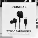 Auriculares Tipo C Con Sonido De Alta Fidelidad (negro)