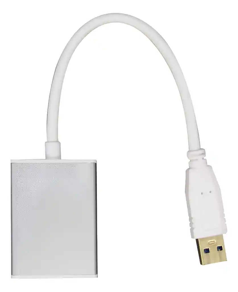 Adaptador Convertidor Usb 3.0 A Hdmi Full Hd 1080 Blanco