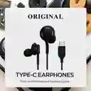 Auriculares Tipo C Con Sonido De Alta Fidelidad (negro)