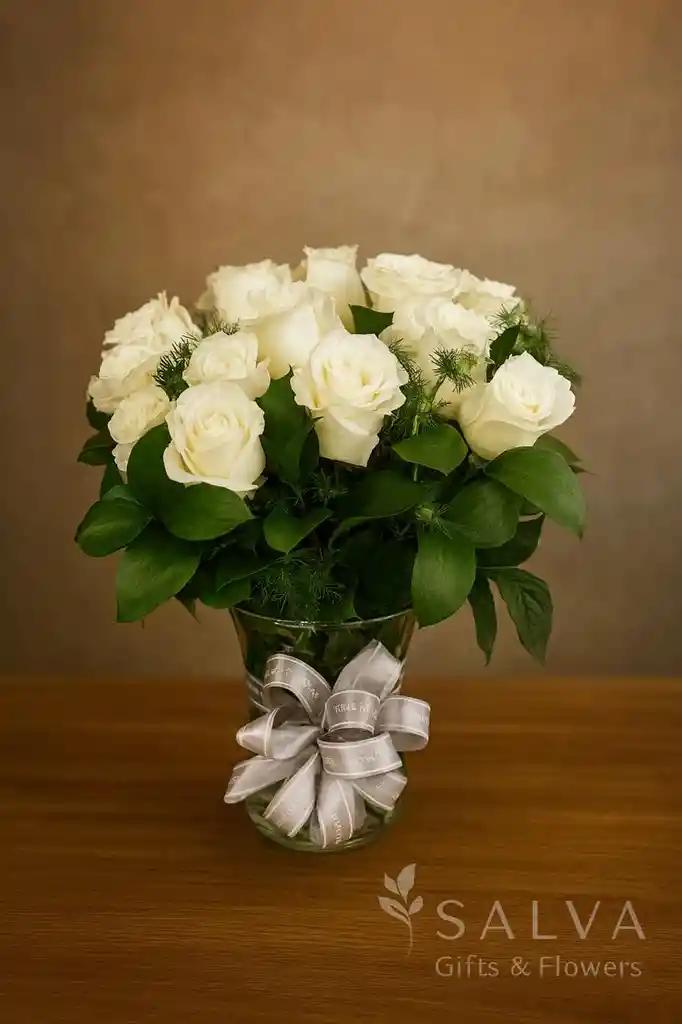 Florero De Condolencias Salva