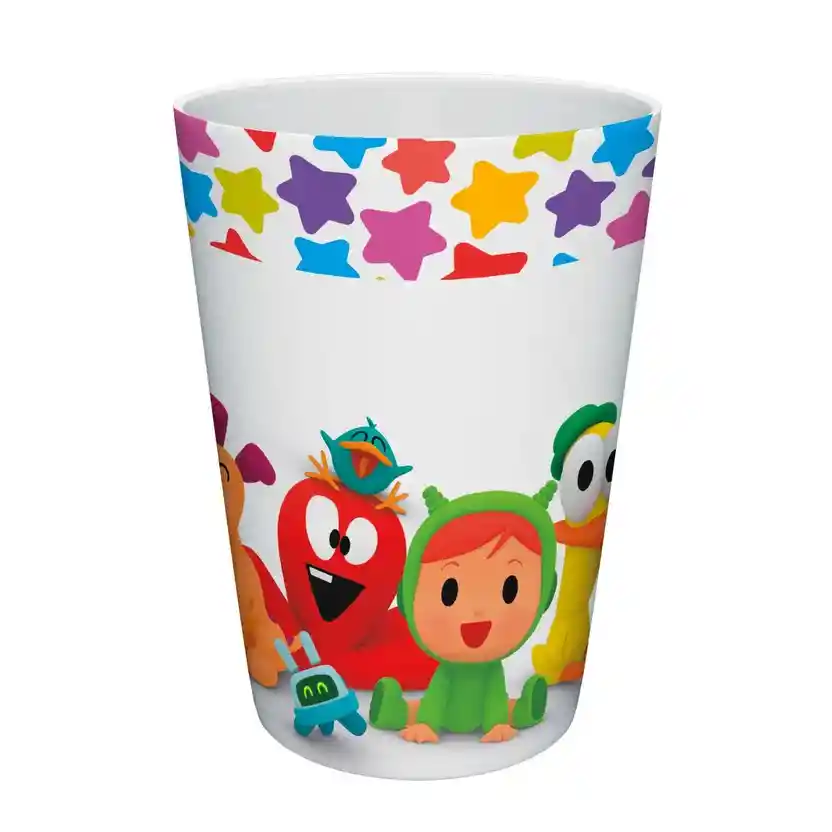Set Vajilla Infantil De Melamina Pocoyó X 2 Piezas