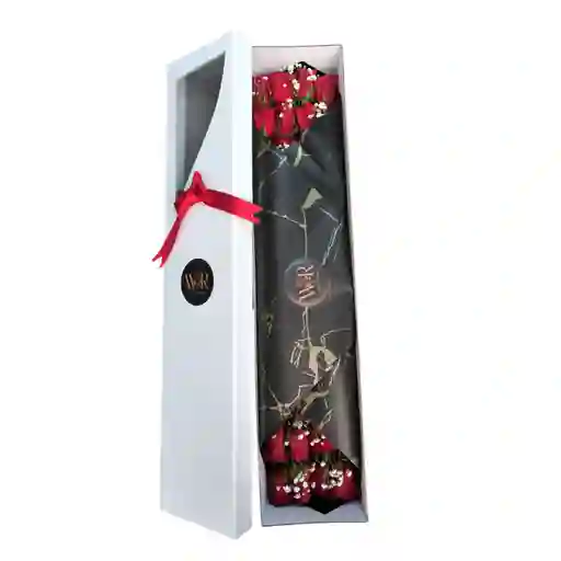 Caja Rosas Premium En Caja X50