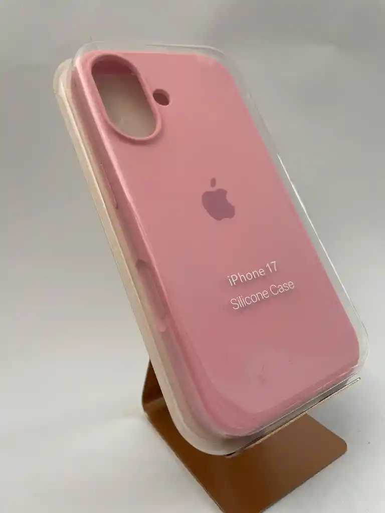Silicon Case Iphone 17 Rosado