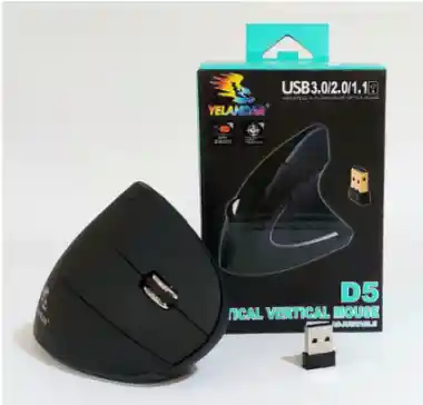 Mouse Vertical Ergonómico Inalámbrico D5