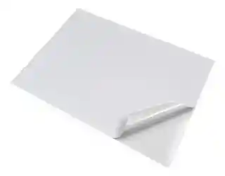 Rótulo Autoadhesivo Blanco Tamaño Carta X 10 Hojas – Etiquetas Adhesivas Para Impresión