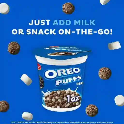 Cereal Oreo Puffs - Vaso 1 Oz