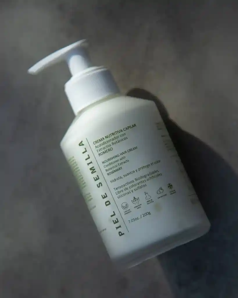Crema Capilar De Romero Piel De Semilla 200 Ml