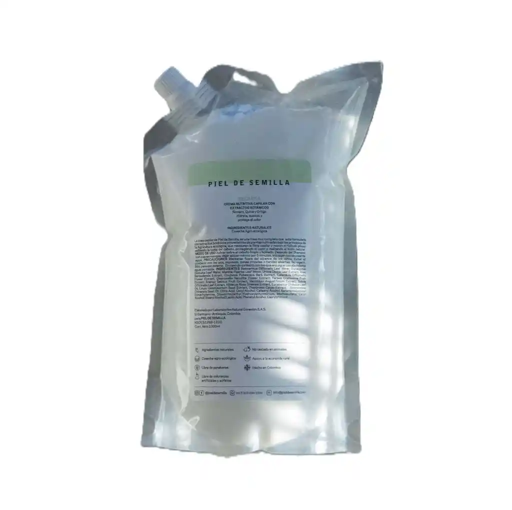 Crema Capilar De Romero Piel De Semilla 200 Ml