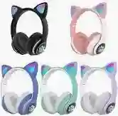 Auriculares Bluetooth De Oreja De Gato Zw-028