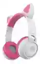 Auriculares Bluetooth De Oreja De Gato Zw-028